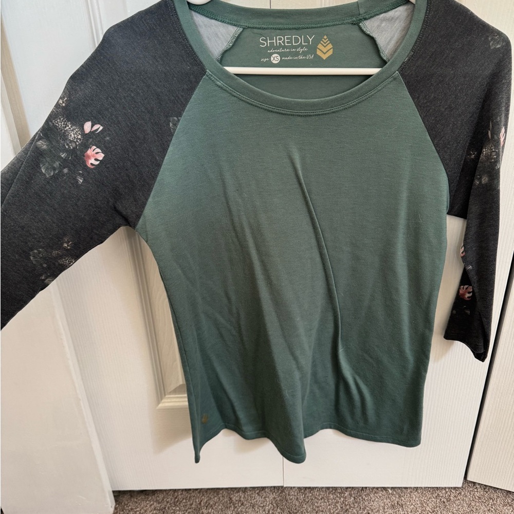 Shredly 3/4 biking tee
